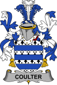 Irish Coat of Arms for Coulter or O'Coulter