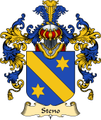 Italian Family Coat of Arms (v.25a) Steno