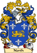 English or Welsh Family Coat of Arms (v.23) for North