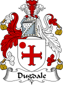 English Coat of Arms for the family Dugdale