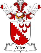 Coat of Arms from Scotland for Allen