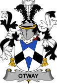 Irish Coat of Arms for Otway