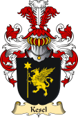 v.23 Coat of Family Arms from Germany for Kesel