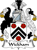 English Coat of Arms for the family Wickham