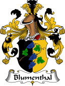 German Wappen Coat of Arms for Blumenthal