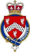 Families of Britain Coat of Arms Badge for: Meadows (England)