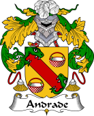 Portuguese Coat of Arms for Andrade