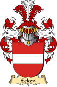v.23 Coat of Family Arms from Germany for Ecken
