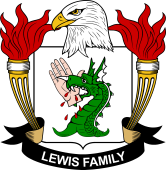 American Coat of Arms for Lewis