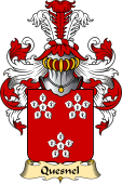 French Family Coat of Arms (v.23) for Quesnel