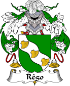 Portuguese Coat of Arms for Rêgo