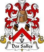 Coat of Arms from France for Salles (des)