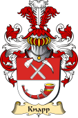 v.23 Coat of Family Arms from Germany for Knapp