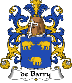 Coat of Arms from France for Barry (de)