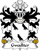 Welsh Coat of Arms for Gwallter (or Walter, AP JOHN)