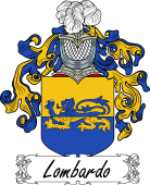 Araldica Italiana Coat of arms used by the Italian family Lombardo