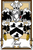 Scottish Coat of Arms Bookplate for Tarvit