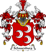 German Wappen Coat of Arms (v.25) Schauenburg