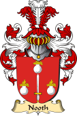 v.23 Coat of Family Arms from Germany for Nooth