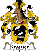 German Wappen Coat of Arms for Kramer