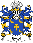 Welsh Coat of Arms for Idwal (IWRCH, Son of Cadwaladr Fendigaid)