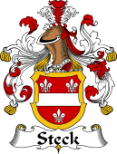 German Wappen Coat of Arms for Steck