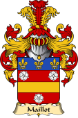 French Family Coat of Arms (v.23) for Maillot