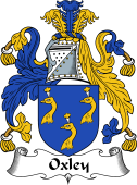 English Coat of Arms for the family Oxley
