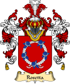 Italian Family Coat of Arms (v.25a) Rosetta