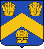 French Family Shield for Aubin