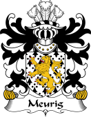 Welsh Coat of Arms for Meurig (King of Gwent)