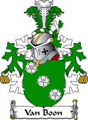 Dutch Coat of Arms for Van Boon