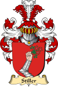 v.23 Coat of Family Arms from Germany for Stiller