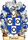 English or Welsh Family Coat of Arms (v.23) for Painter (Antron, Cornwall)