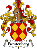 German Wappen Coat of Arms for Furstenberg