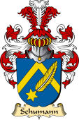v.23 Coat of Family Arms from Germany for Schumann