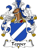 German Wappen Coat of Arms for Tepper