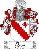 Araldica Italiana Coat of arms used by the Italian family Orzo