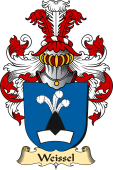 v.23 Coat of Family Arms from Germany for Weissel
