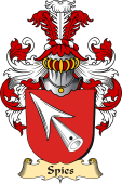 v.23 Coat of Family Arms from Germany for Spies