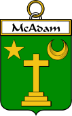 Irish Badge for McAdam