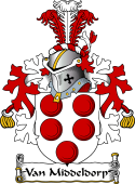 Dutch Coat of Arms for Van Middeldorp