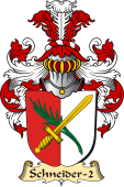 v.23 Coat of Family Arms from Germany for Schneider-2
