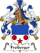 German Wappen Coat of Arms for Freiberger
