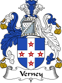 English Coat of Arms for Verney