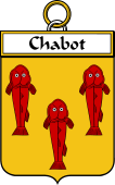 French Coat of Arms Badge for Chabot