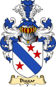 Scottish Family Coat of Arms (v.23) for Biggar