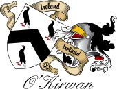 Sept (Clan) Coat of Arms from Ireland for O'Kirwan