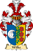 v.23 Coat of Family Arms from Germany for Wilke