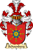 v.23 Coat of Family Arms from Germany for Schoenberg